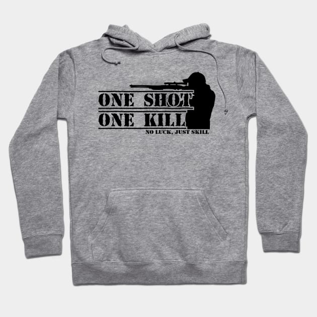 One Shoot One Kill Hoodie by SheepDog